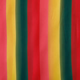 Cross Roads Goergette Fabric (Yellow Red & Green, Stripes, Goergette)