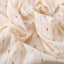 Bit By Bit Cotton Fabric (White , Embroidery, Cotton)